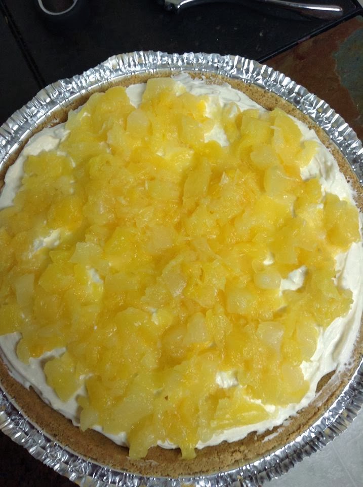 Homemade pineapple cheese pie! Food Gasms Recipes