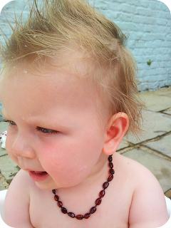 outdoor bath for baby, ten month old boy, amber teething necklace, gorgeous baby boy