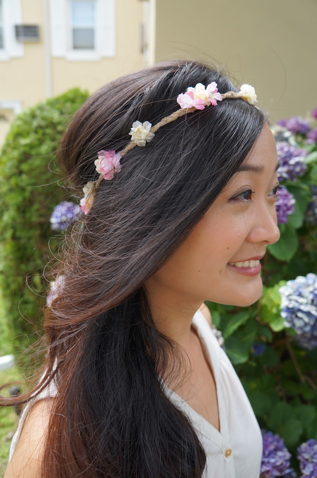 flower headband child tutorial photoshoot pretty friend does beauty bubbles