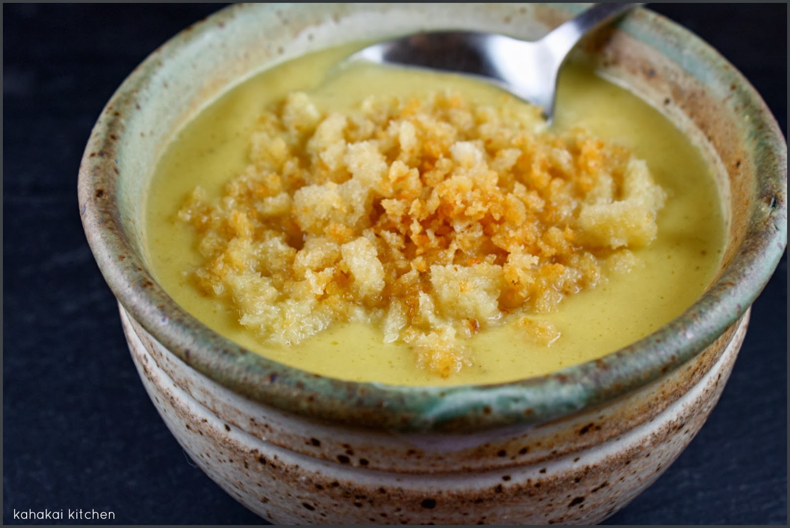 Kahakai Kitchen Cauliflower Bisque with Buttered Breadcrumbs Another