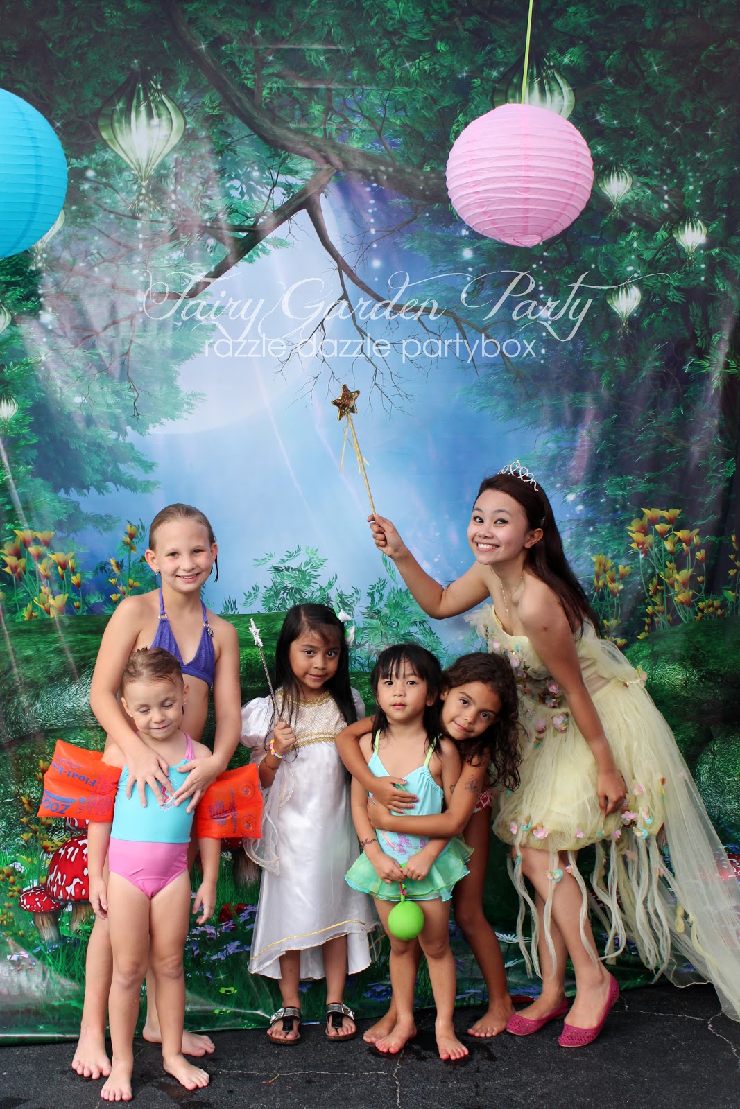 Razzle Dazzle Party Box Themed Birthday Party Fairy Garden Party