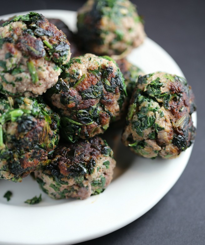 Recipe Spinach Meatballs A Little Desert Apartment