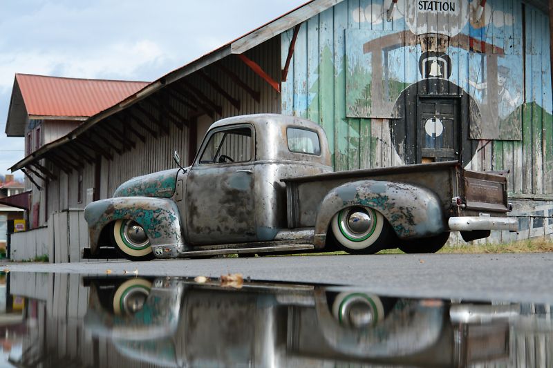 Working.Class.Kustoms Bare Metal // 1950 Chevy Pick Up