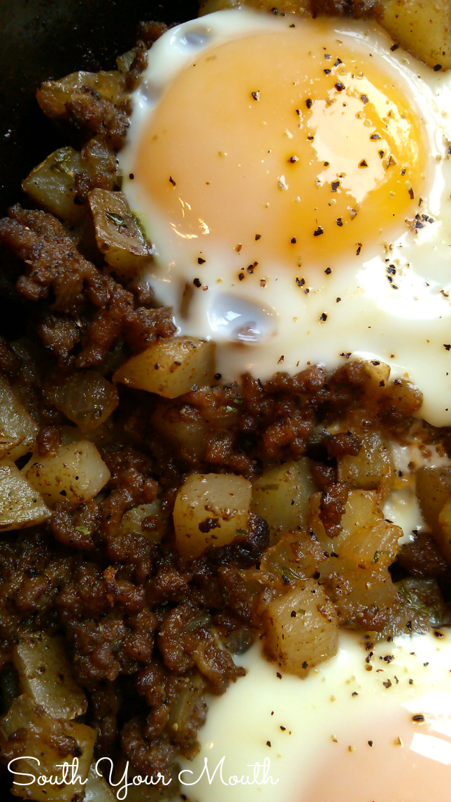 South Your Mouth Hash & Eggs