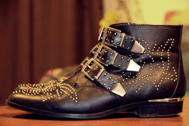 boots chloé copie