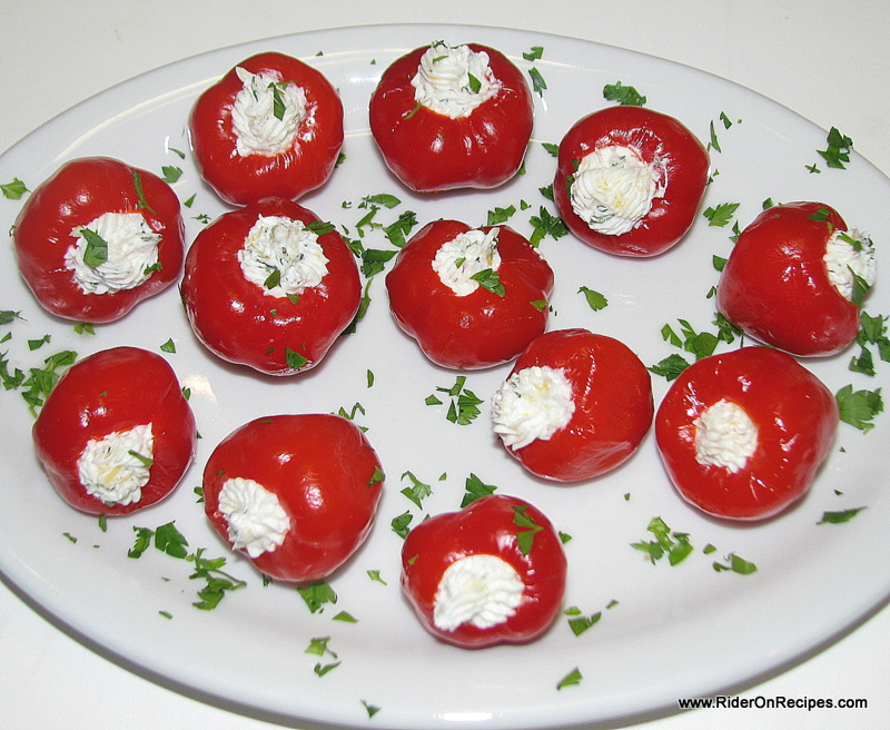 The Four Points Foodie Stuffed Picante Pepper Appetizer