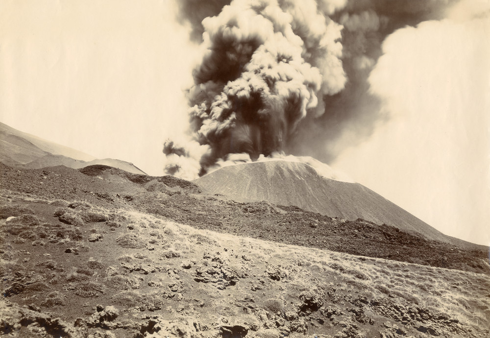 BGS Geoheritage images from the collections Eruption of Etna, August