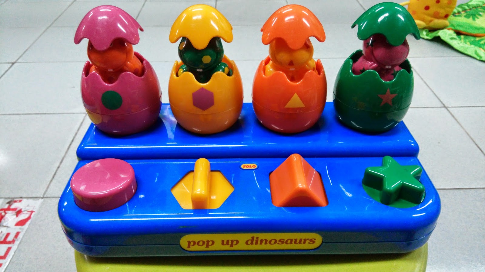 tolo pop up dinosaurs