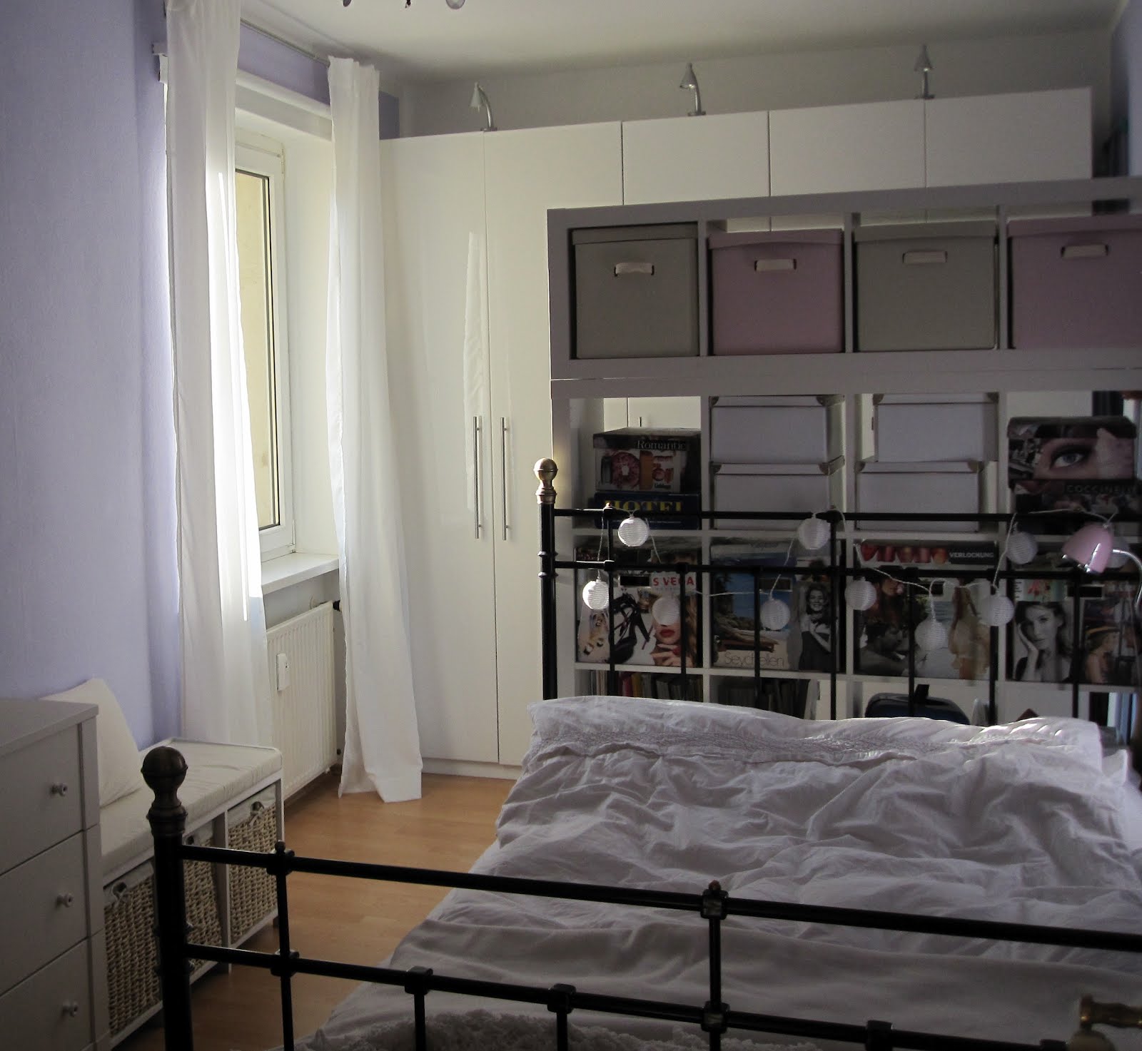 Expedit Goes Kinda WalkIn Closet / Room Divider / Headboard Get Home