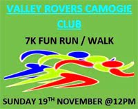 Valley Rovers 7k in Brinny, Inishannon...Sun 19th Nov 2017