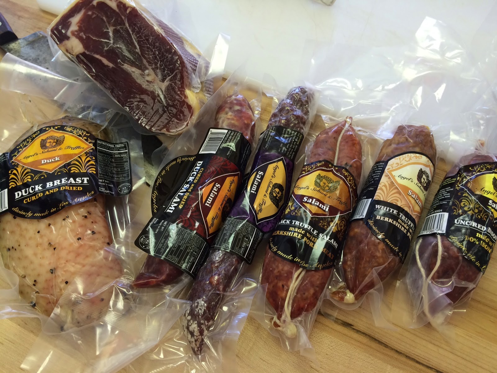 To Market, To Market with San Diego Foodstuff Holiday Treats Angel's Salumi & Truffles