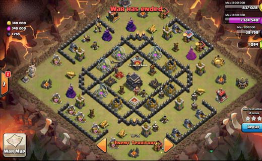 Inilah Base TH 9 Anti Naga dan Ballons Terkuat! Jagat