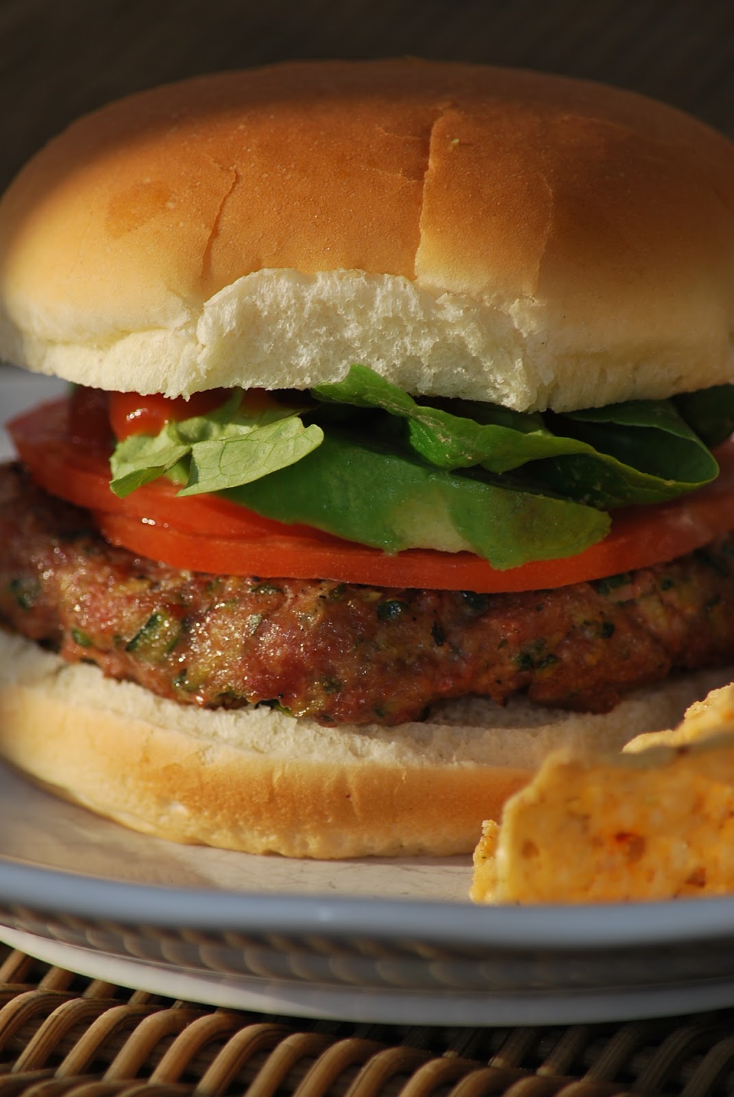 My story in recipes Zucchini Turkey Burgers