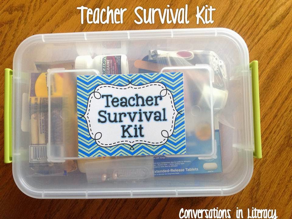 Conversations in Literacy Teacher Survival Kits