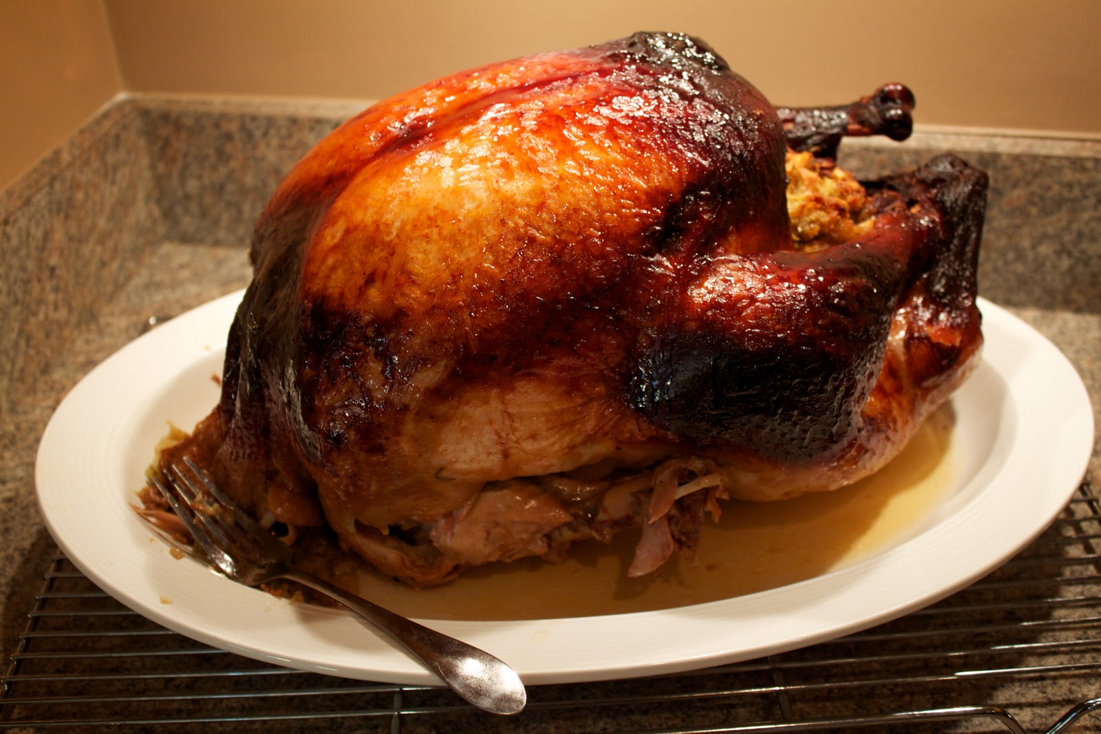 Mama Ozzy's Table CiderBrined, MapleGlazed Roast Turkey