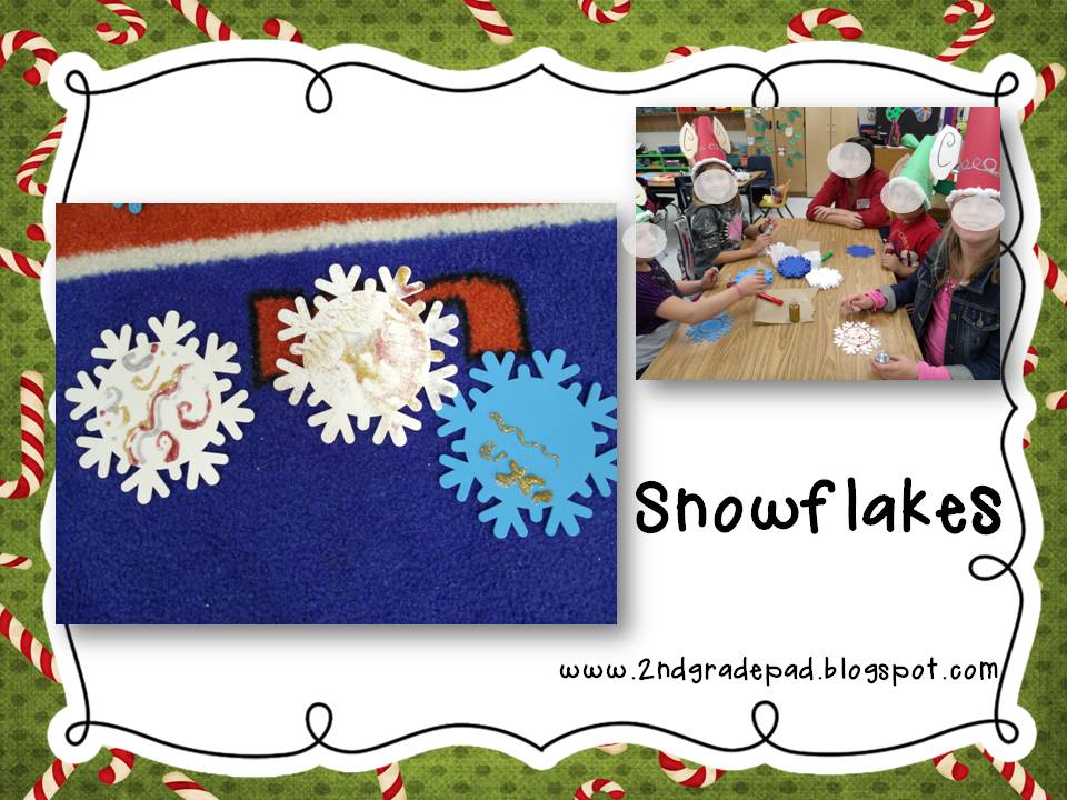 2nd Grade Pad Christmas Craft Day and Freebie #6