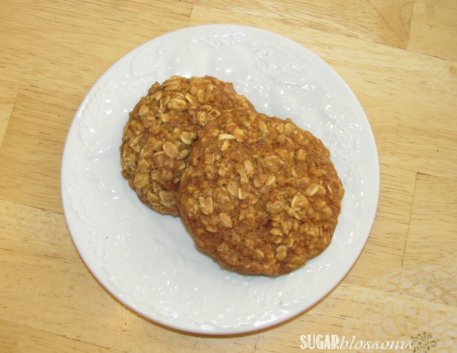 Sweet Sugar Blossoms Grape Nuts Cookies