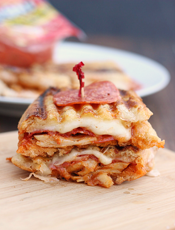 Chicken Pepperoni Parmesan Panini & Hormel Pepperoni Whats Cooking Love?
