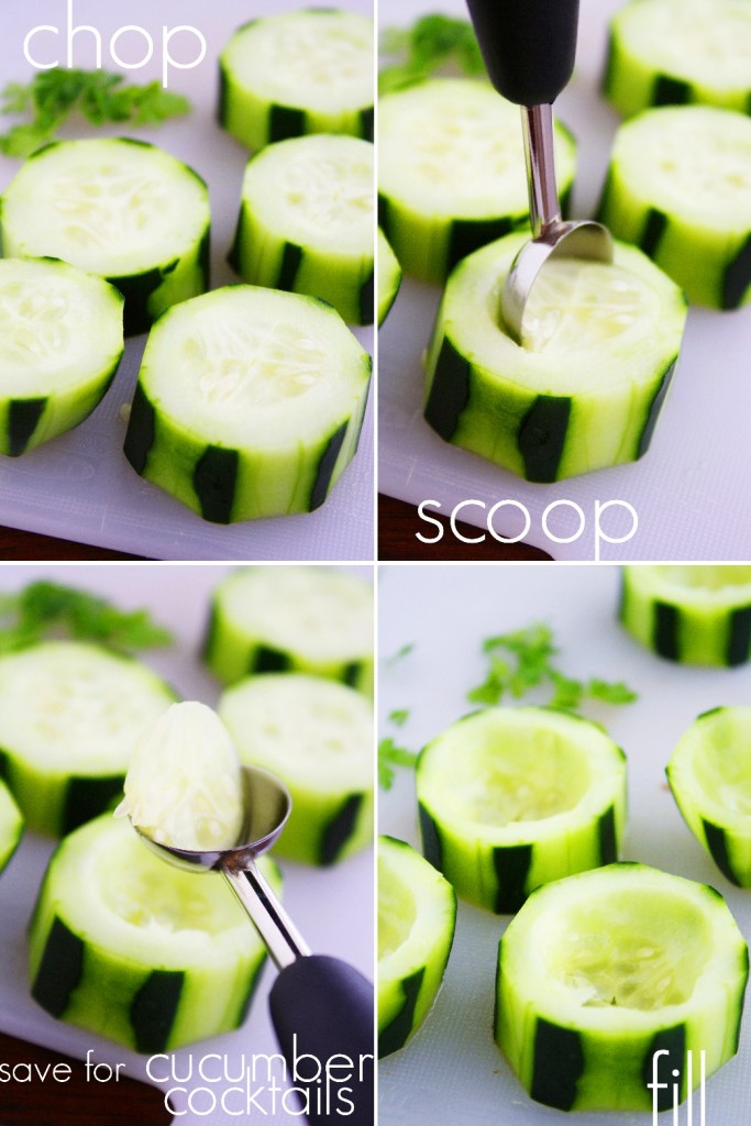 Always Trust a Skinny Cook Mediterranean Cucumber Cups