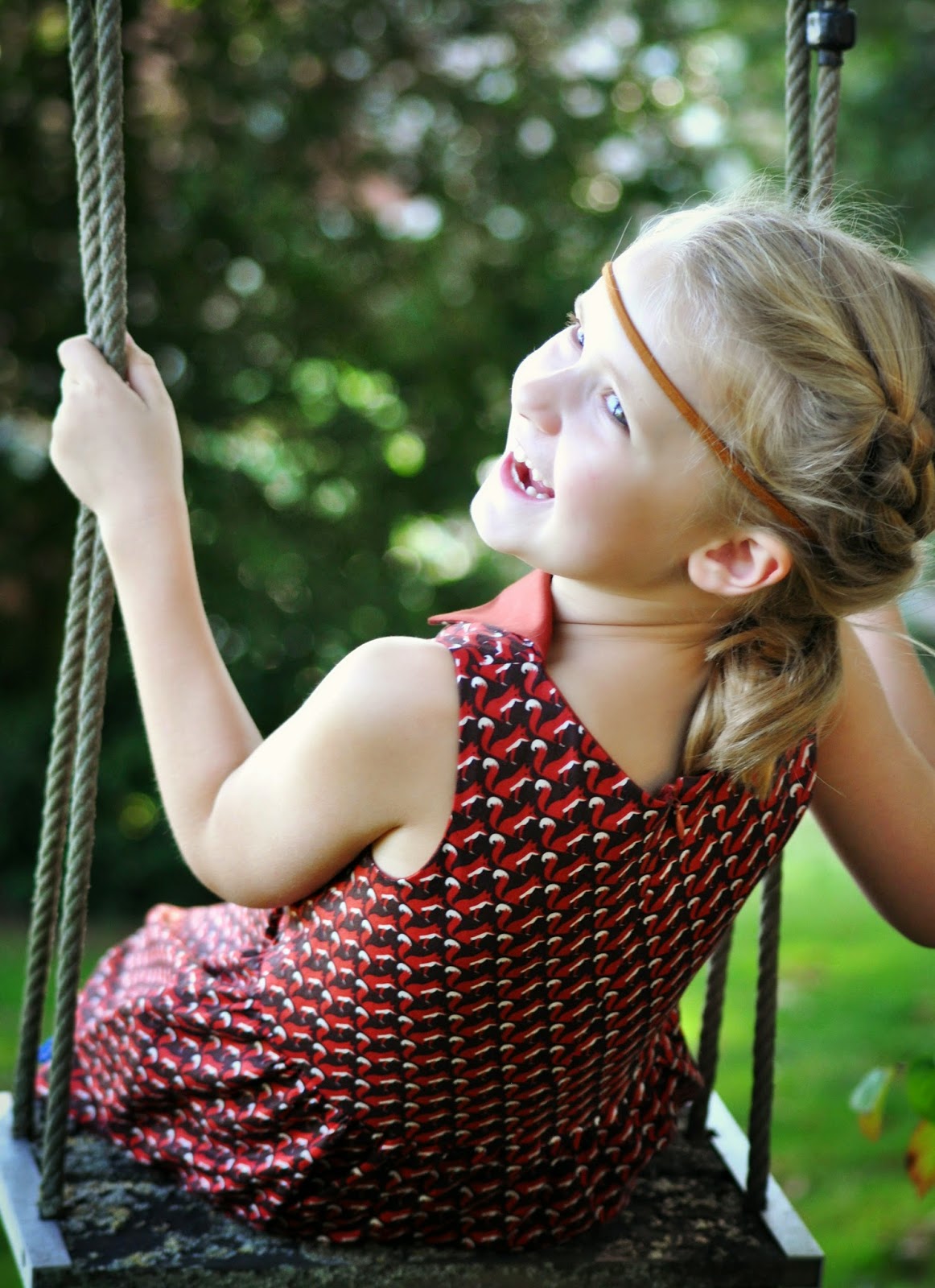 workshop naaien jurk timeless treasures sewing kindermode DIY kinderkleding
