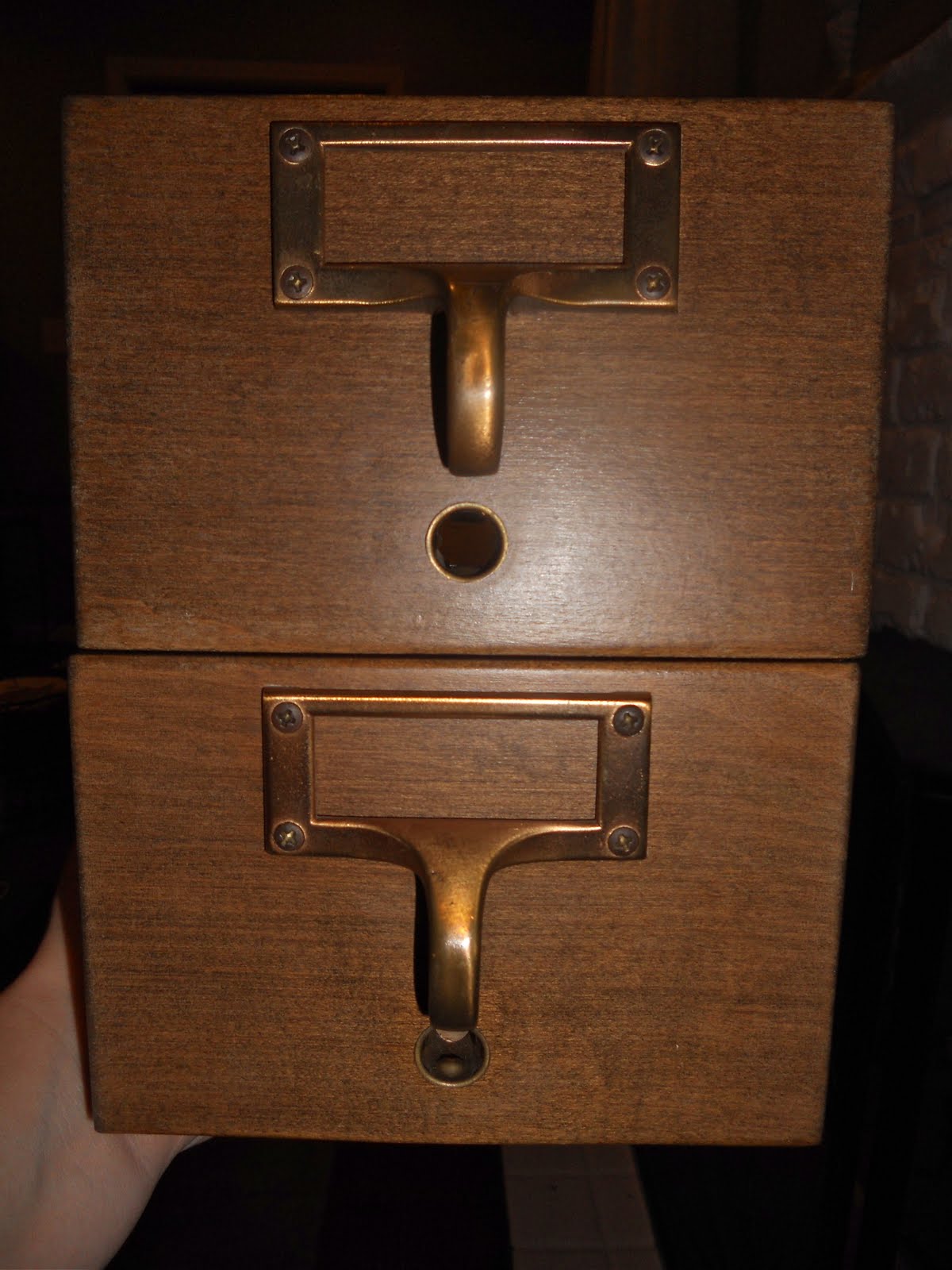 Ruffled Feathers Repurposed Card Catalog