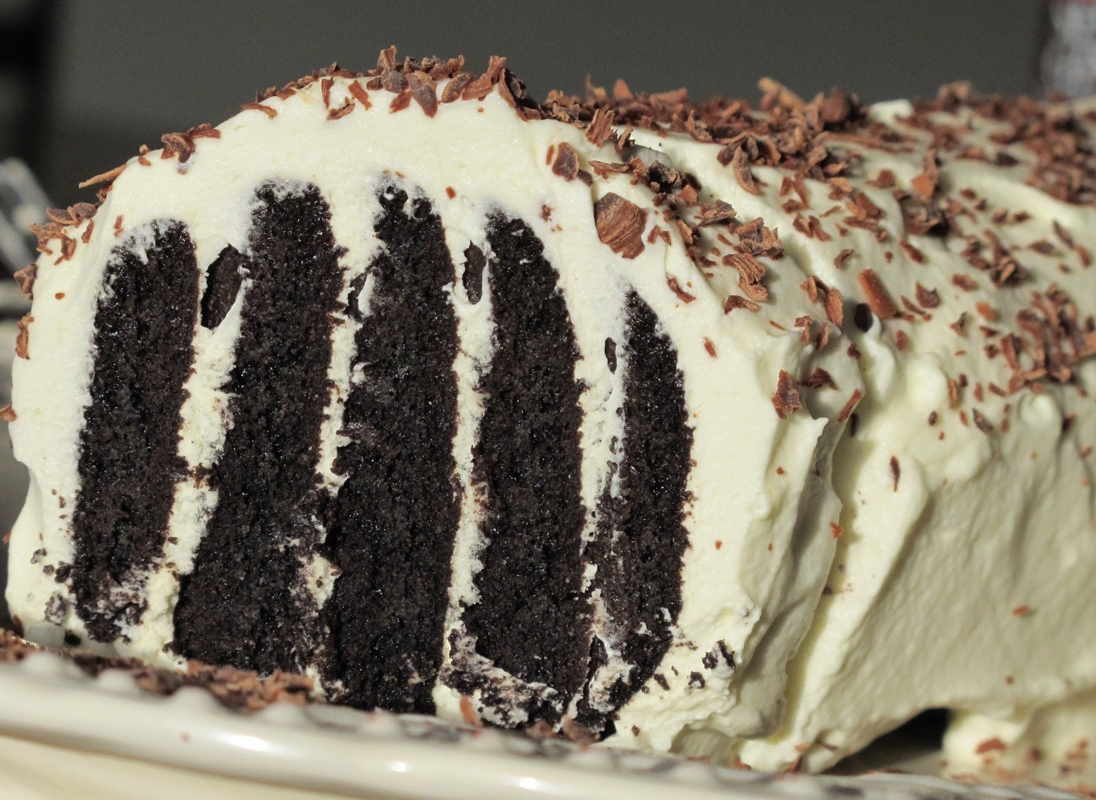 Mennonite Girls Can Cook Chocolate Wafer Log