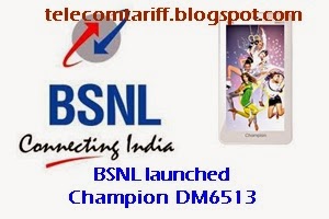 BSNL Champion Smart Phone DM6513 launched in India at Rs.6999/- 