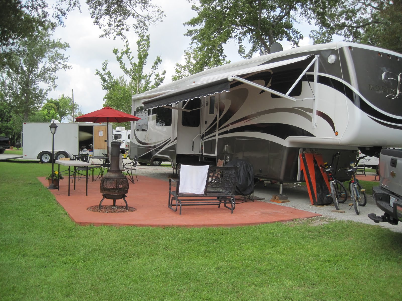 Gypsies In A Caravan New Bern NC KOA Campground