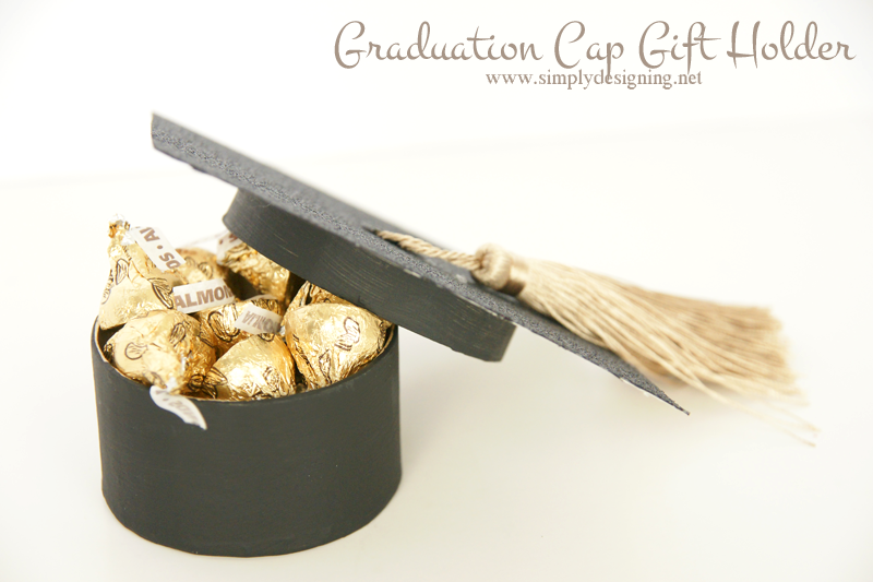 Graduation Cap Gift or Favor Box | Isn't this just the cutest idea for a grad!?  So simple to make and would make any gift cute!  You've got to pin this for later! | #graduation #grad #gifts #gradgifts #graduationgifts #crafts