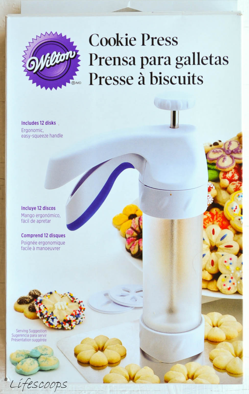 Life Scoops Spritz Cookies / Swedish Butter Cookies / Pressed Butter