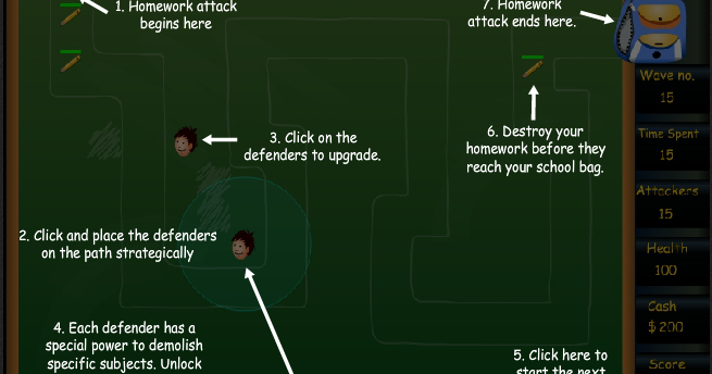 How to play tower defense image