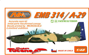 Box Art Super Tucano AVM 1/48 version FACH