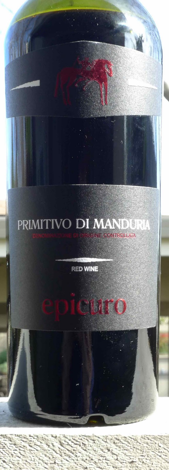valleyofthenewmoon Primitivo Di Manduria, Epicuro, Red Wine