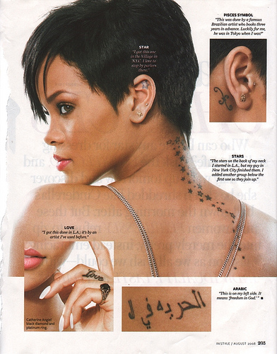 Female Celebrity Tattoos Female Celebrity Tattoos