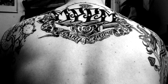 black and white tattoo 10 Fucking GOOD Ideas Blackwhite Tattoos 