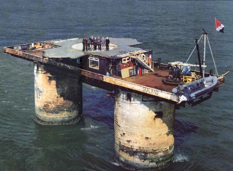 quốc gia nhỏ nhất thế giới - sealand