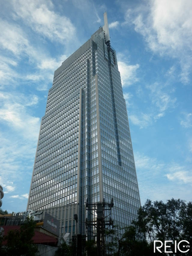 Tòa tháp văn phòng 'chuẩn A' Vietcombank Tower đang hoàn thiện