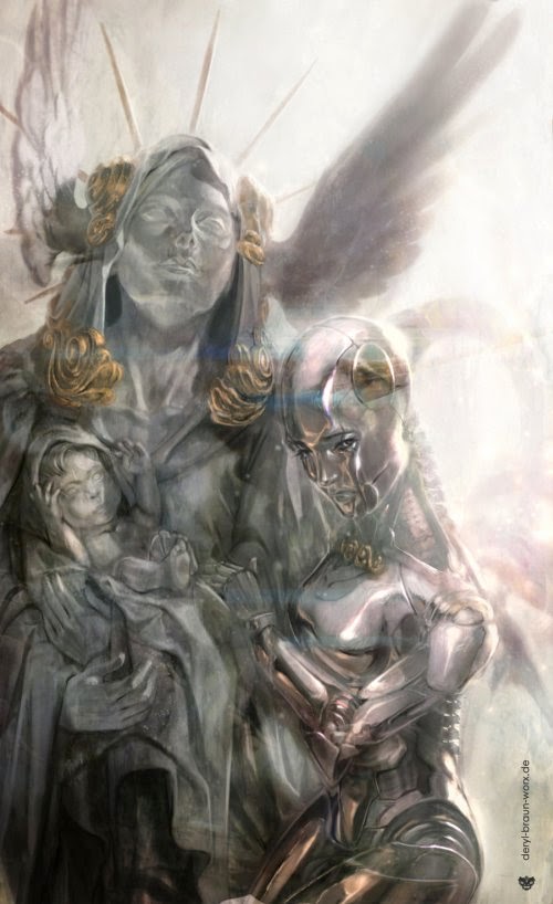Fantasia e ficção científica nas incríveis ilustrações de Deryl Braun Deryl Braun deviantart ilustrações ficção científica fantasia mitologia arte conceitual