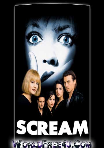 Poster Of Scream (1996) In Hindi English Dual Audio 300MB Compressed Small Size Pc Movie Free Download Only At worldfree4u.com