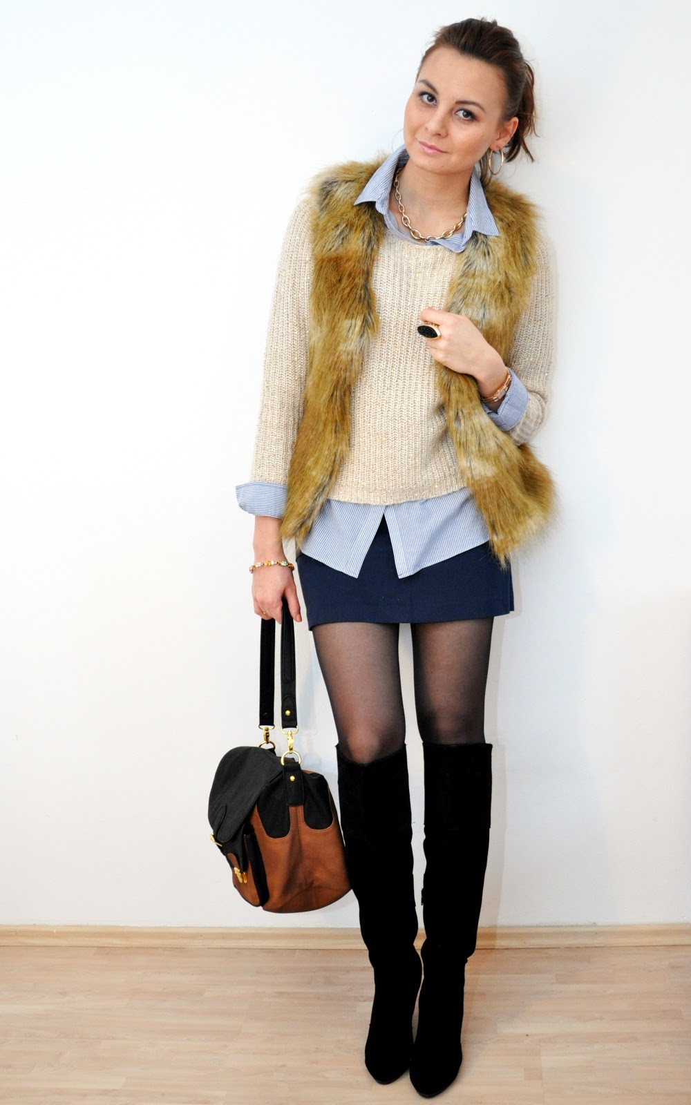 Nuras Fashionstyle Outfit ( overknee boots )