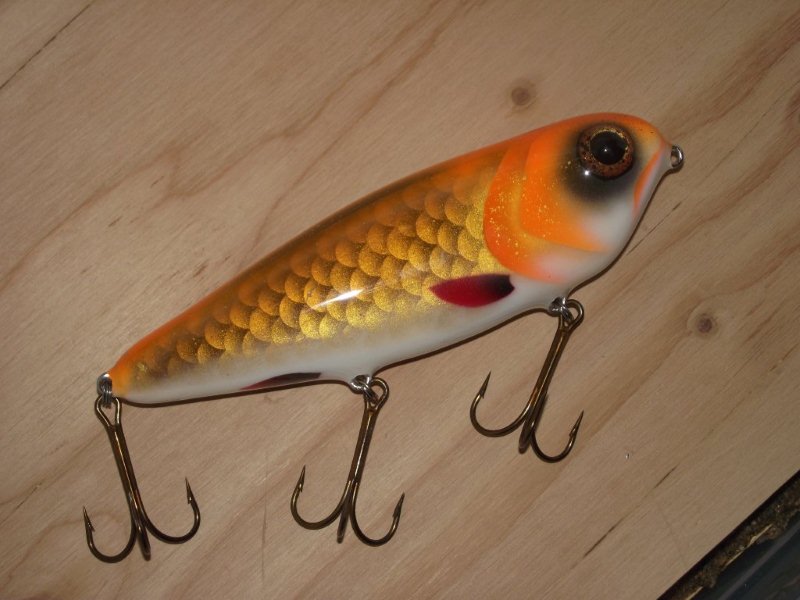 TrueGlide Small Batch Baits Redesigned "Heckler" topwater
