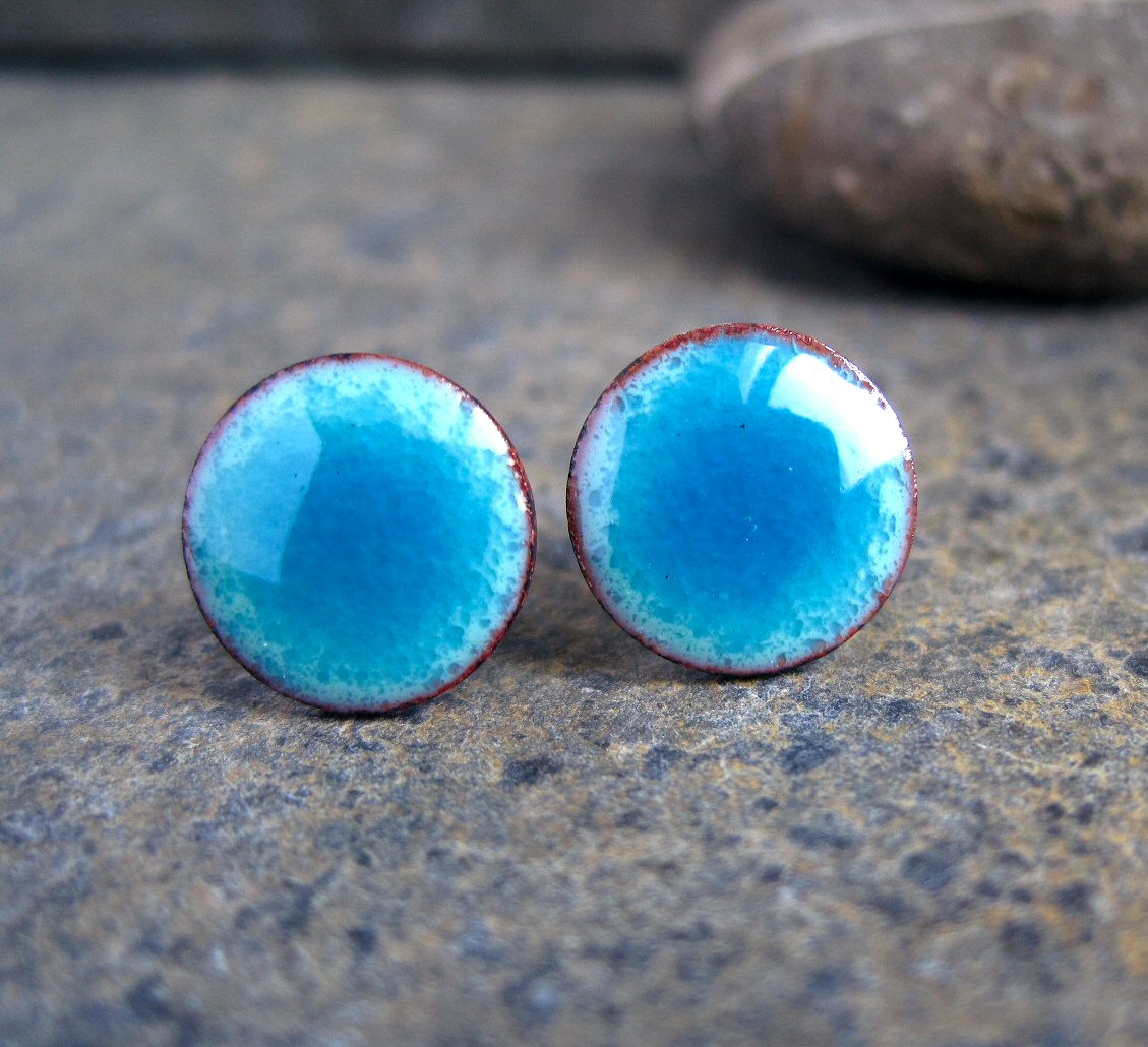 Super Stud! New Enamel Earrings