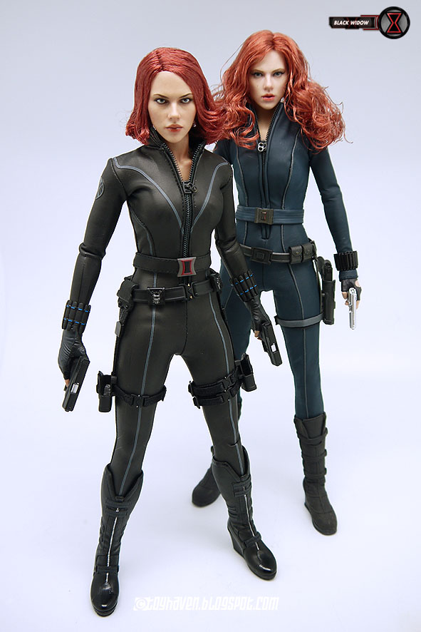 toyhaven Hot Toys 1/6 scale Female Action Figures group shots with