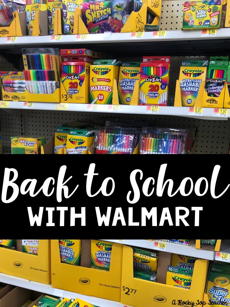 A Rocky Top Teacher Back to School with Walmart
