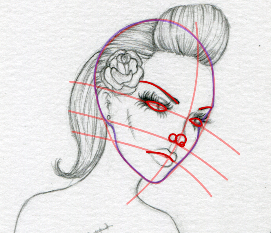 the fantasy art of nikki burnette how i draw faces