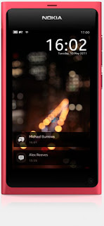 pink-Nokia-n9-notifications-meego-OS