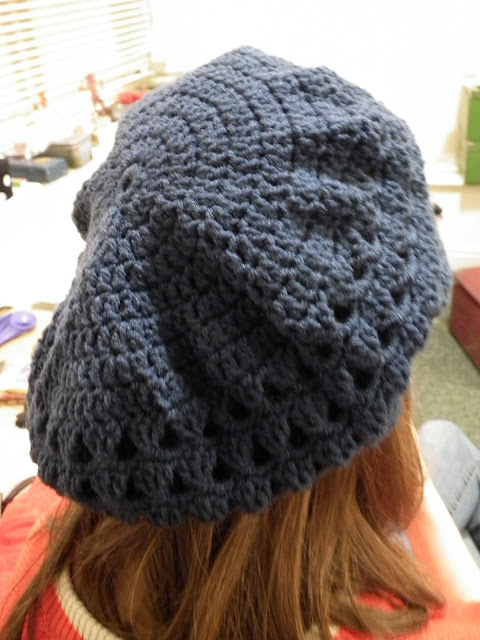 blue beret - Sirdar 6520
