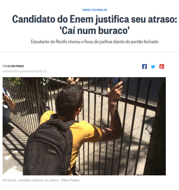 Pérolas do Enem 2015 9