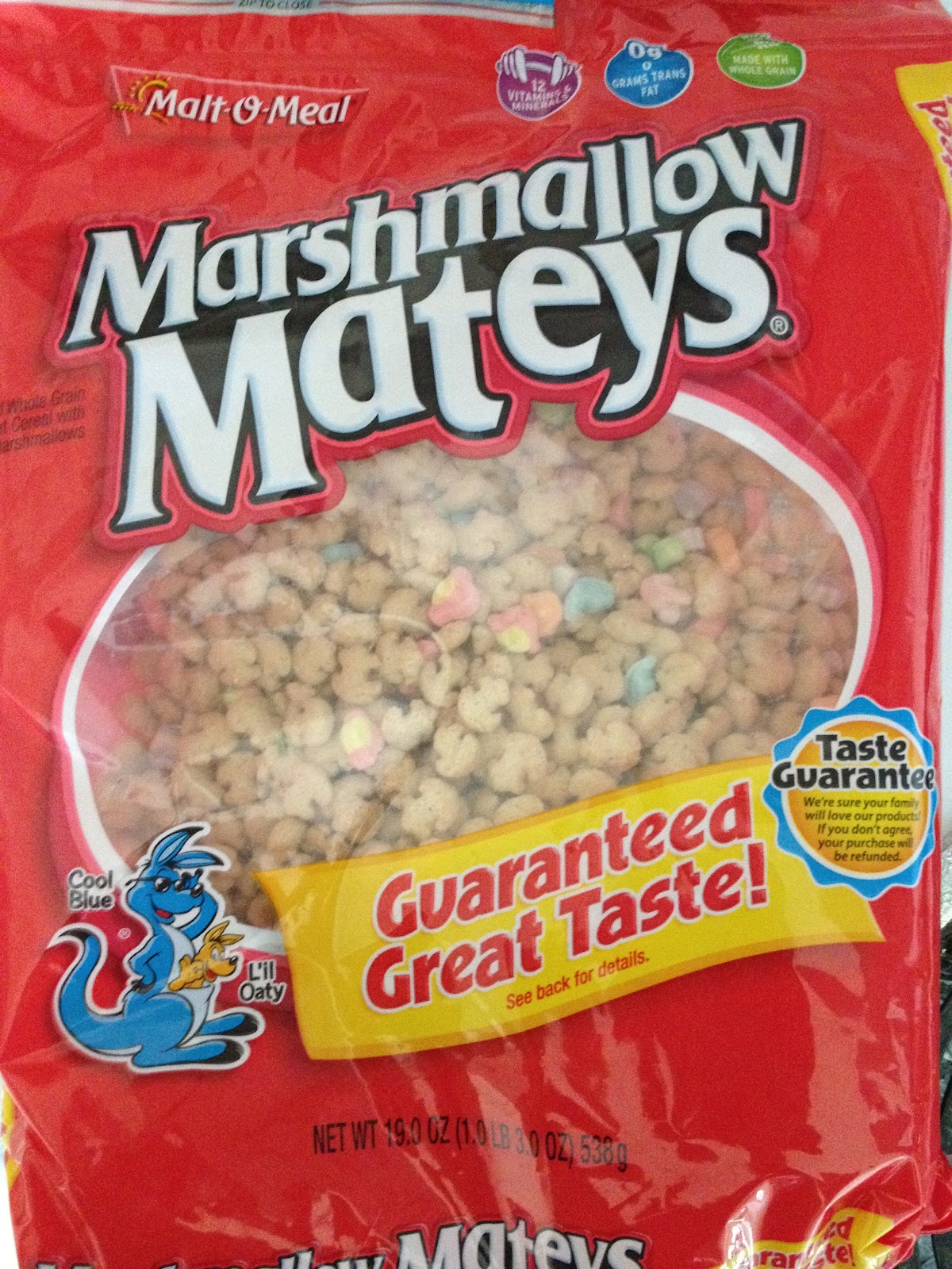 The Cereal Cellar Marshmallow Mateys