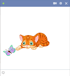 Cat-Butterfly Icon
